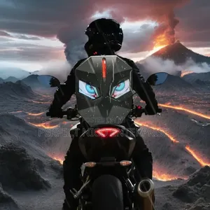 Led Motorcycle Hard Shell Backpack – Smart Display Riding Bag
