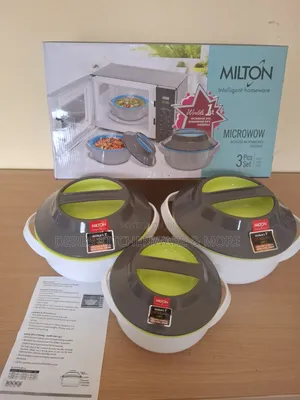 3pcs Set Microwave Casserole Insulated Food Warmer Uk