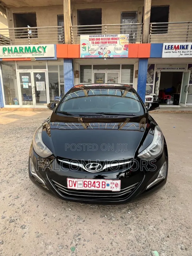 Hyundai Elantra Limited 4dr Sedan (1.8L 4cyl 6A) 2014 Black