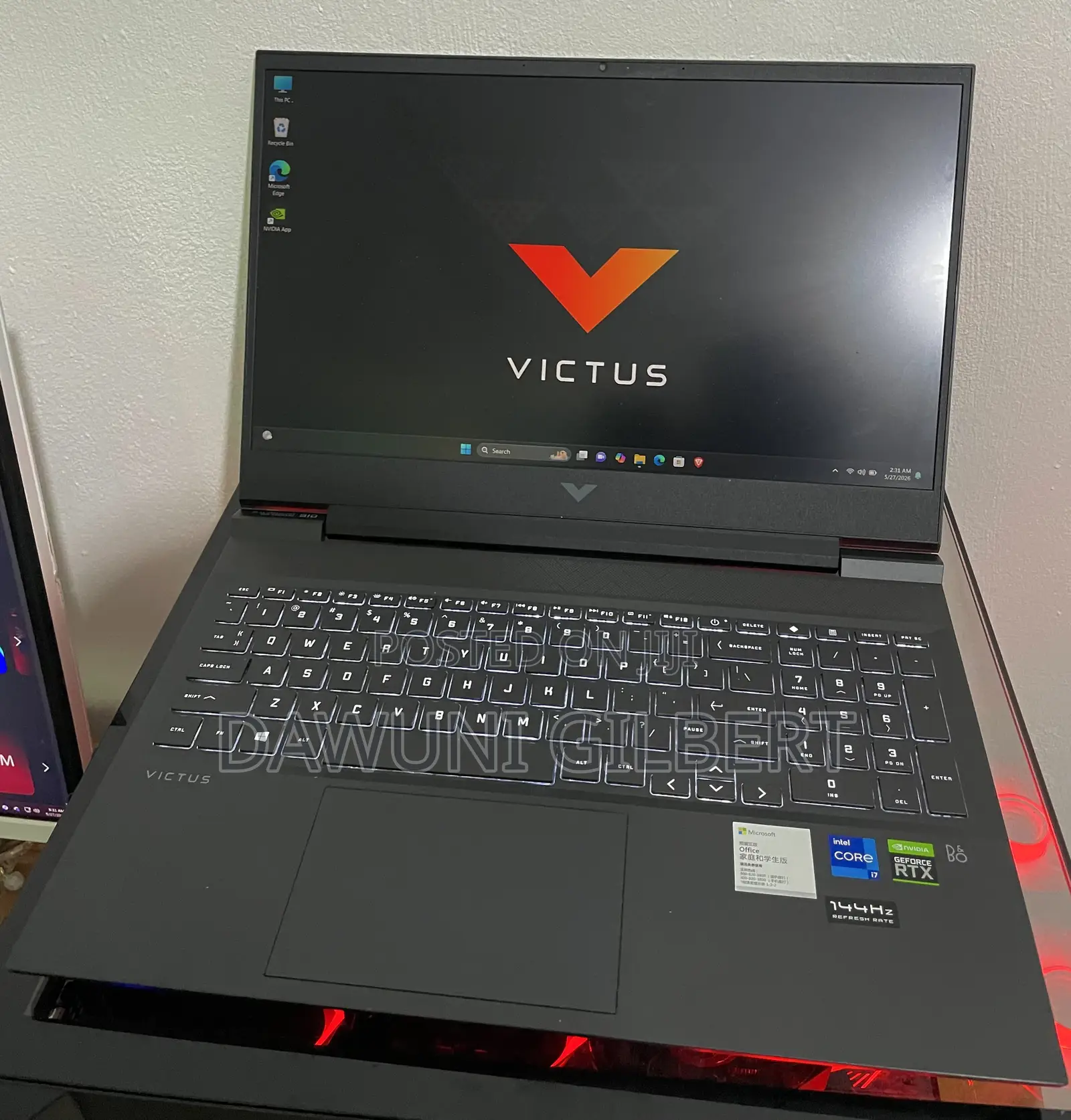 Laptop HP Victus 16 16GB Intel Core i7 SSD 512GB