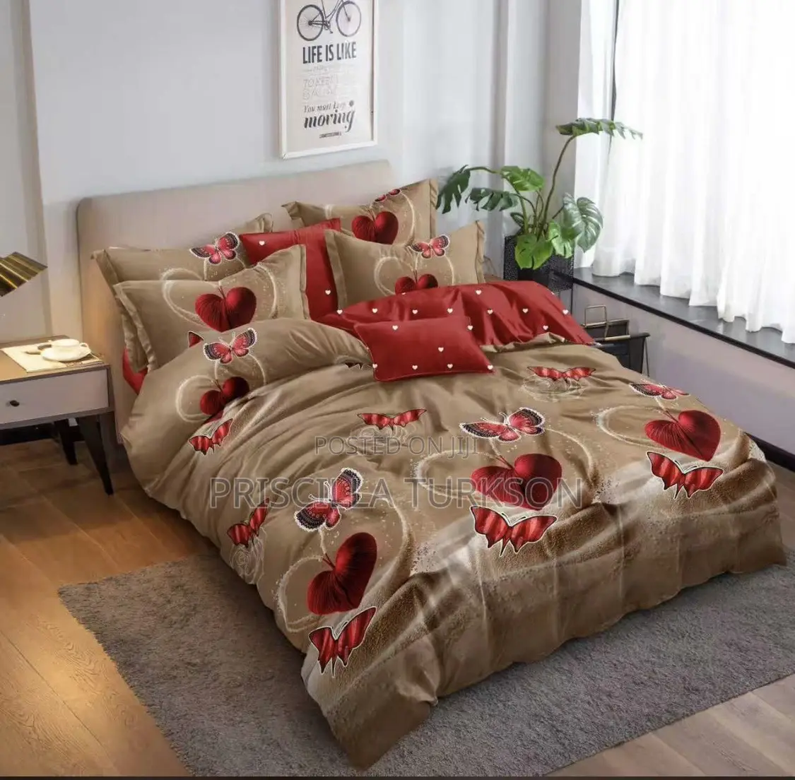 Duvet for Double Bed - Brown