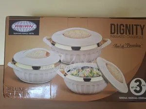 3pcs Insulated Casserole Food Warmer Uk