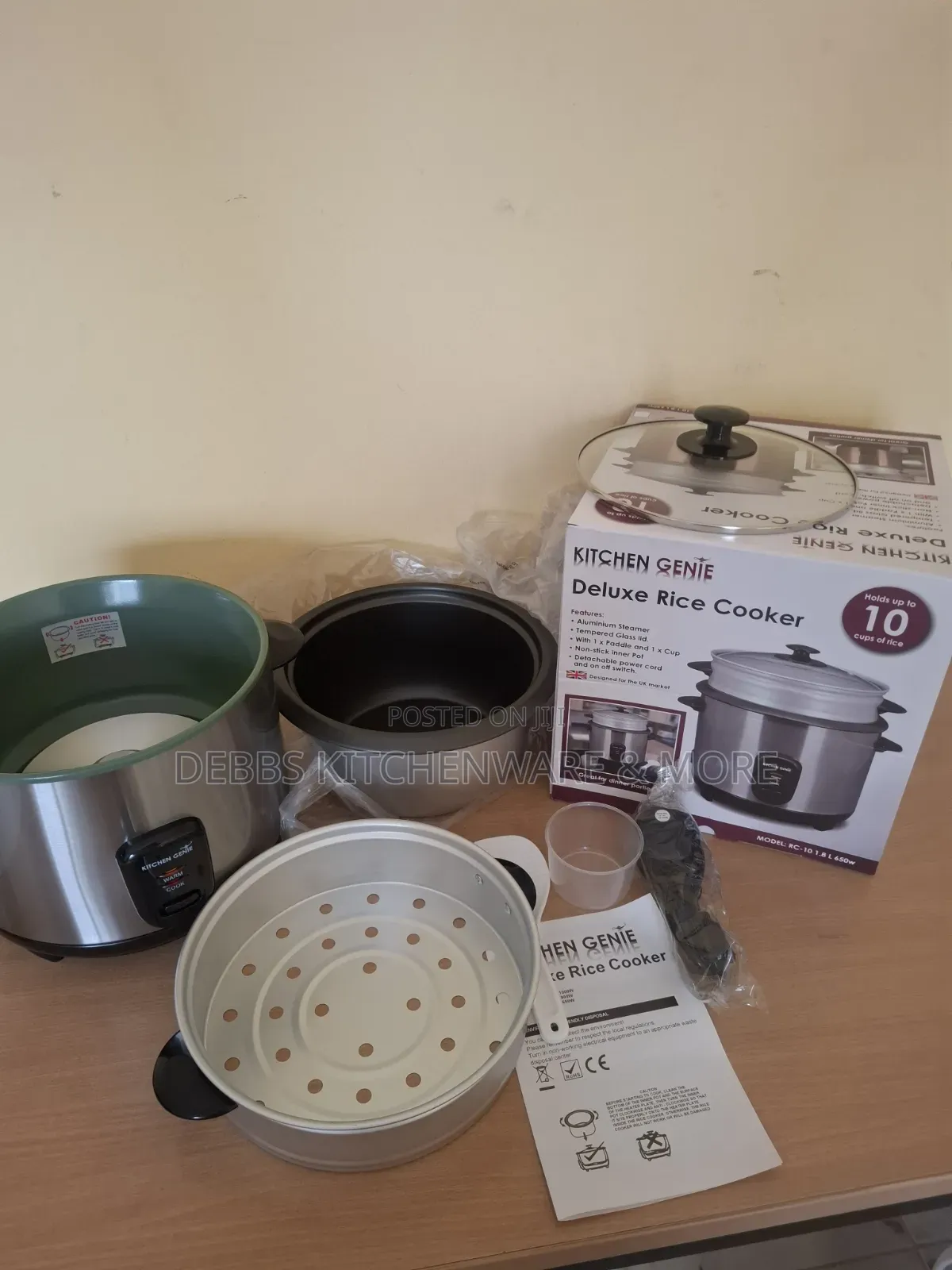 1.8litre Kitchen Genie Rice Cooker Uk