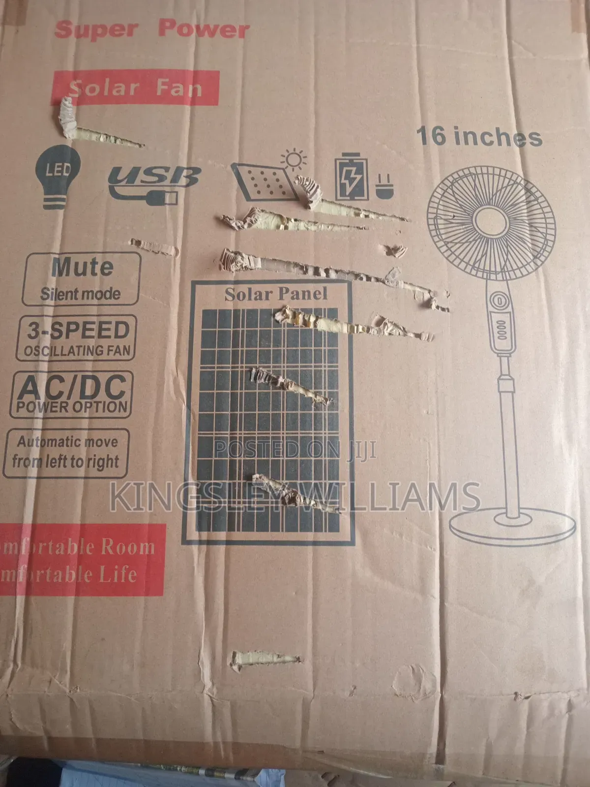 Chargeable Fan