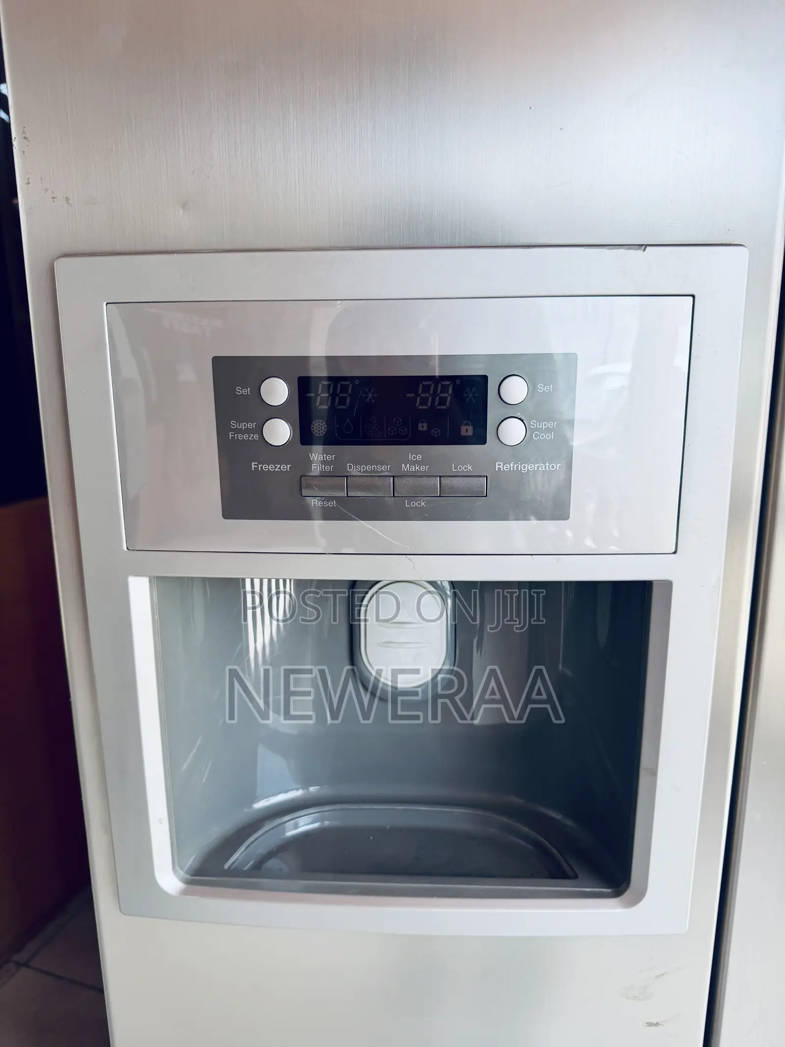 520l Side by Side Fridge With Dispenser