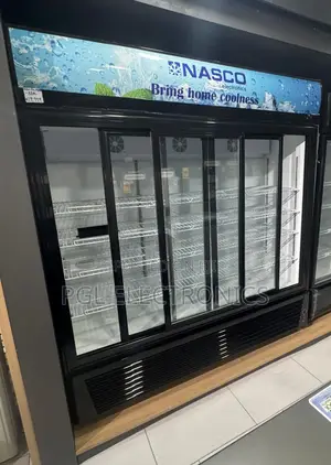 Nasco 1200ltr Giant Commercial Beverage Chiller 3-door Nas-fl1400-3dr