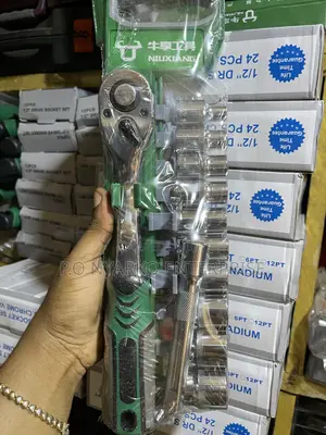 12 PCS Ratchet Bar Set Short