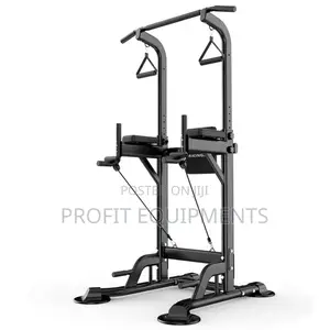 Multifunction Adjustable Indoor Pull-Up Power Tower Dip Station