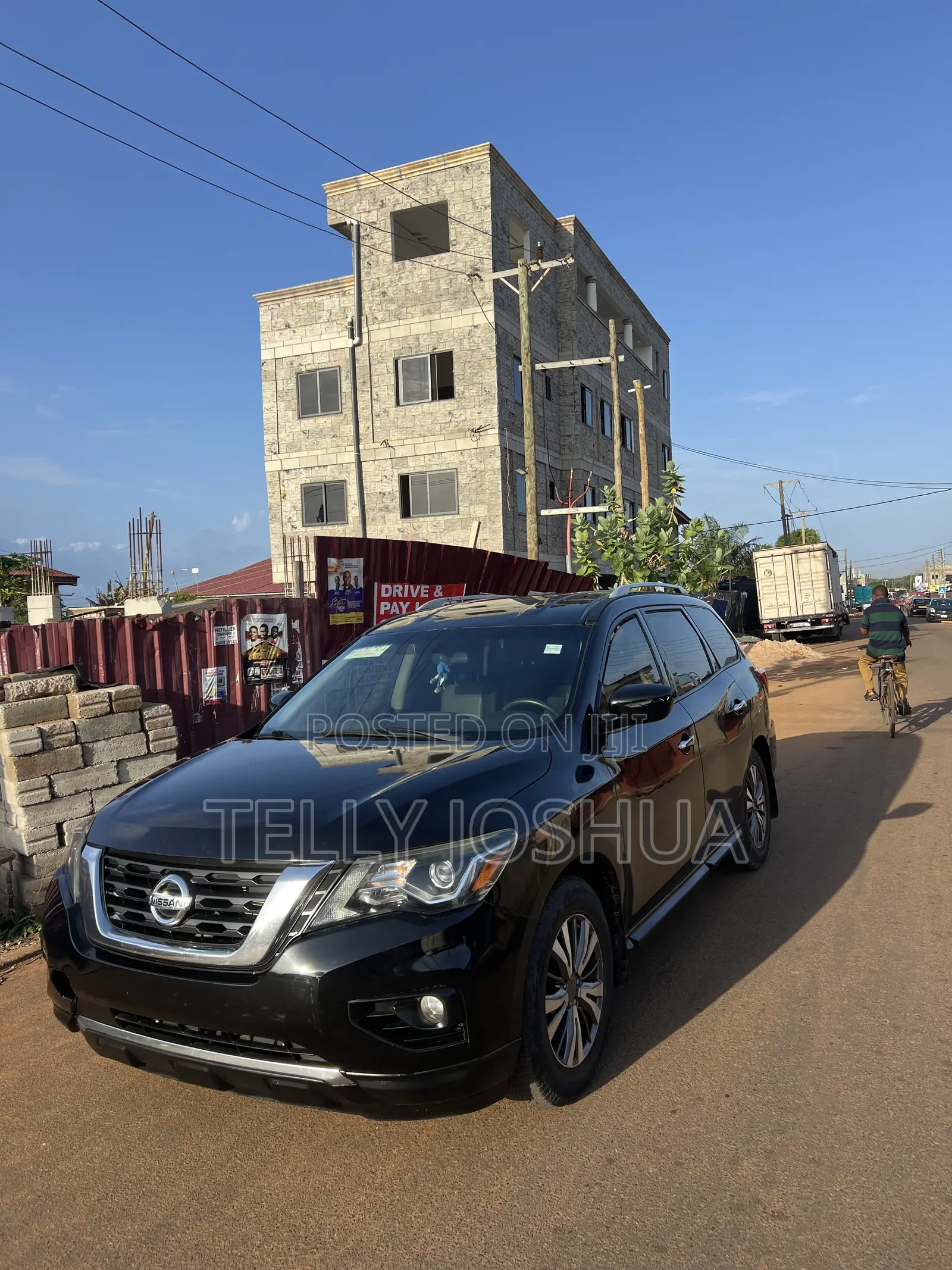 Nissan Pathfinder Platinum 4dr 4x4 (3.5L 6cyl) 2017 Black