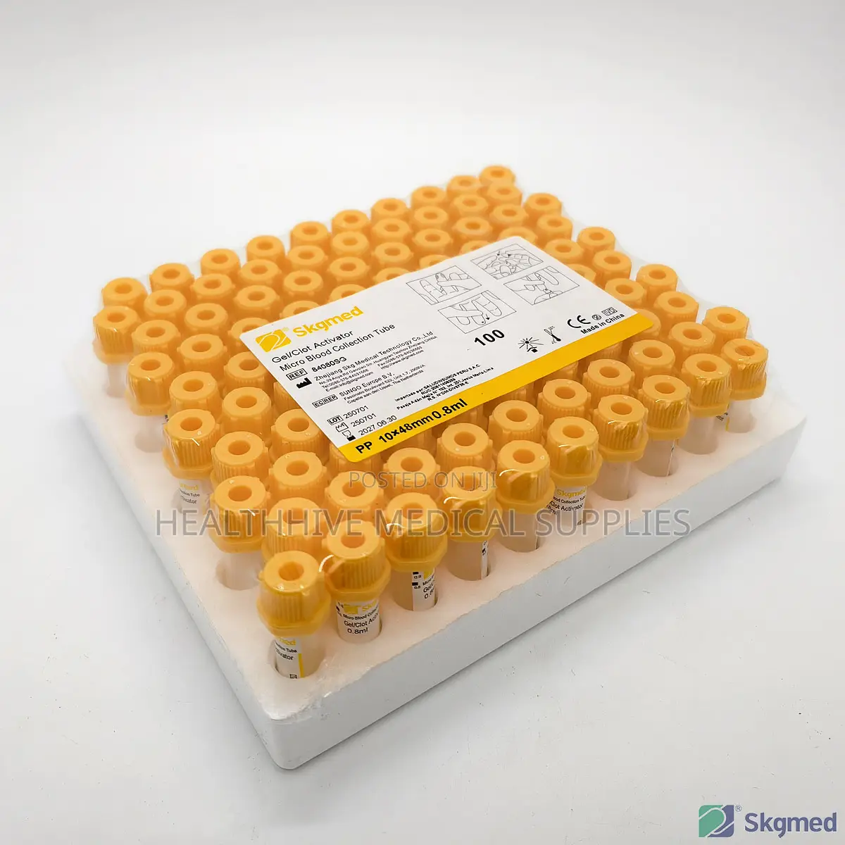 Gel Clot Activator Tube