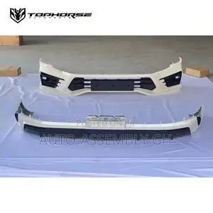 Toyota Land Cruiser 300 Front and Back Bumper Spoilers (Sports)