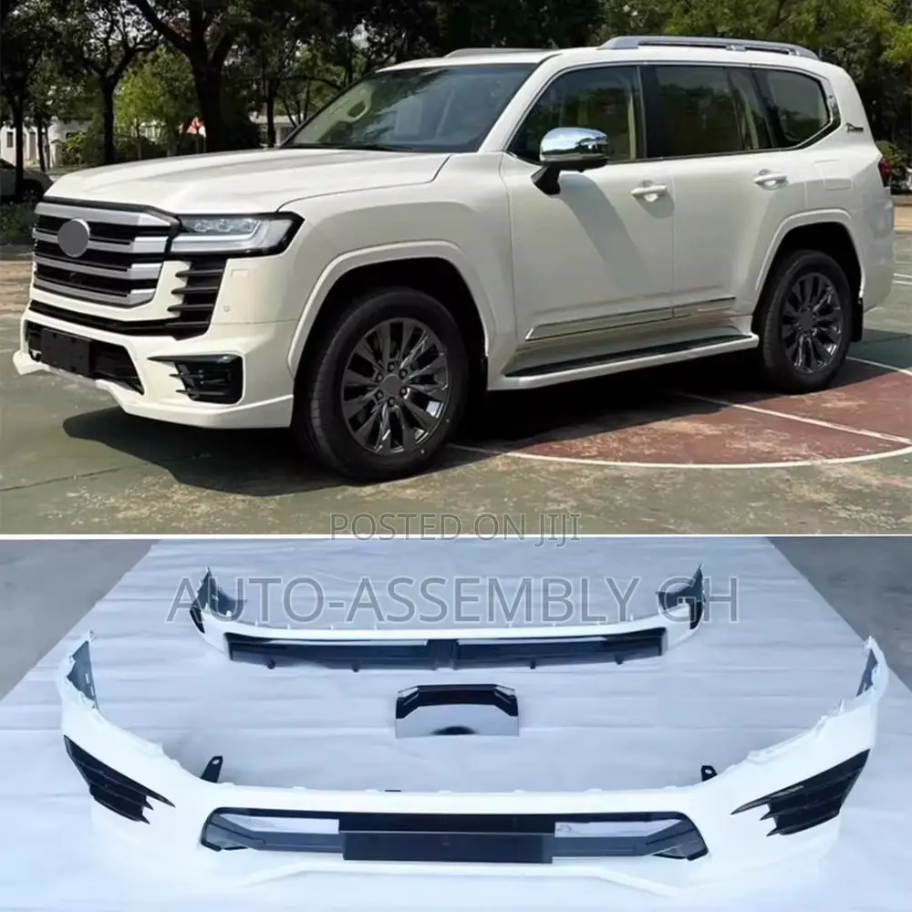 Toyota Land Cruiser 300 Front and Back Bumper Spoilers (Sports)