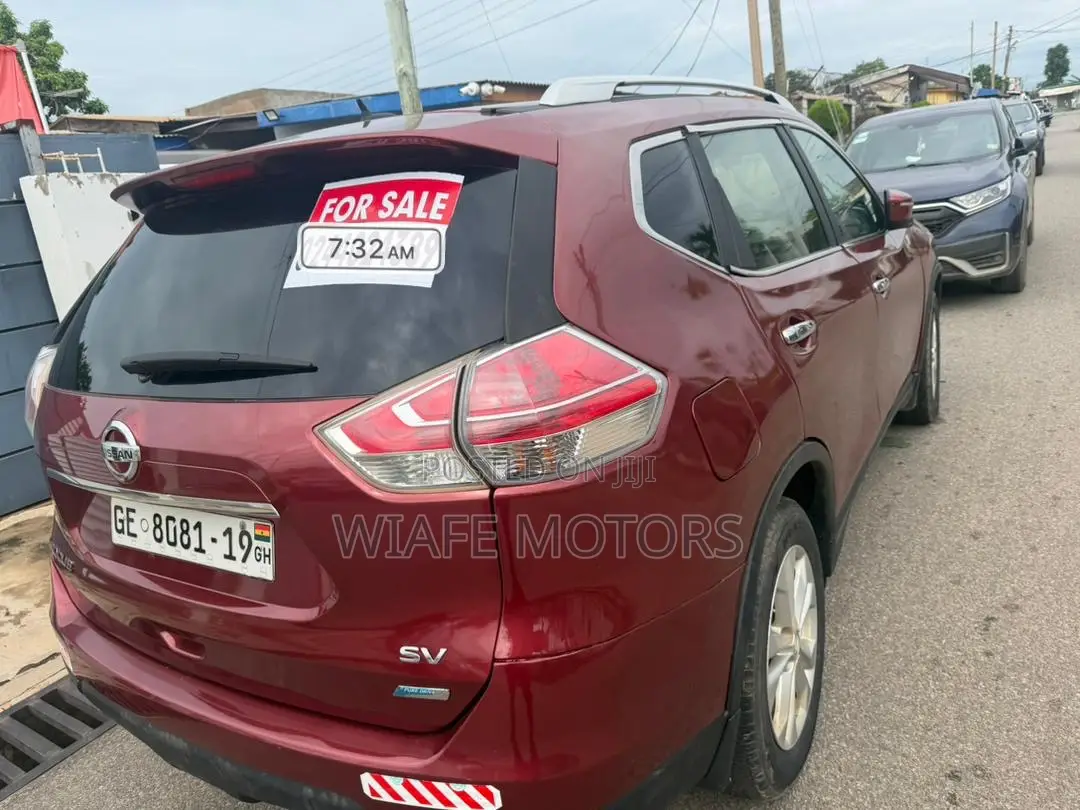 Nissan Rogue S 4dr SUV AWD (2.5L 4cyl CVT) 2015 Red