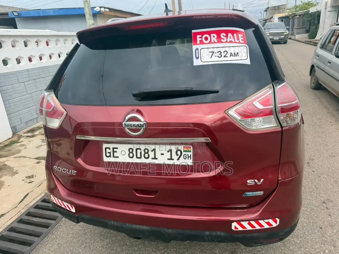 Nissan Rogue S 4dr SUV AWD (2.5L 4cyl CVT) 2015 Red