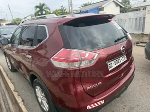 Nissan Rogue S 4dr SUV AWD (2.5L 4cyl CVT) 2015 Red