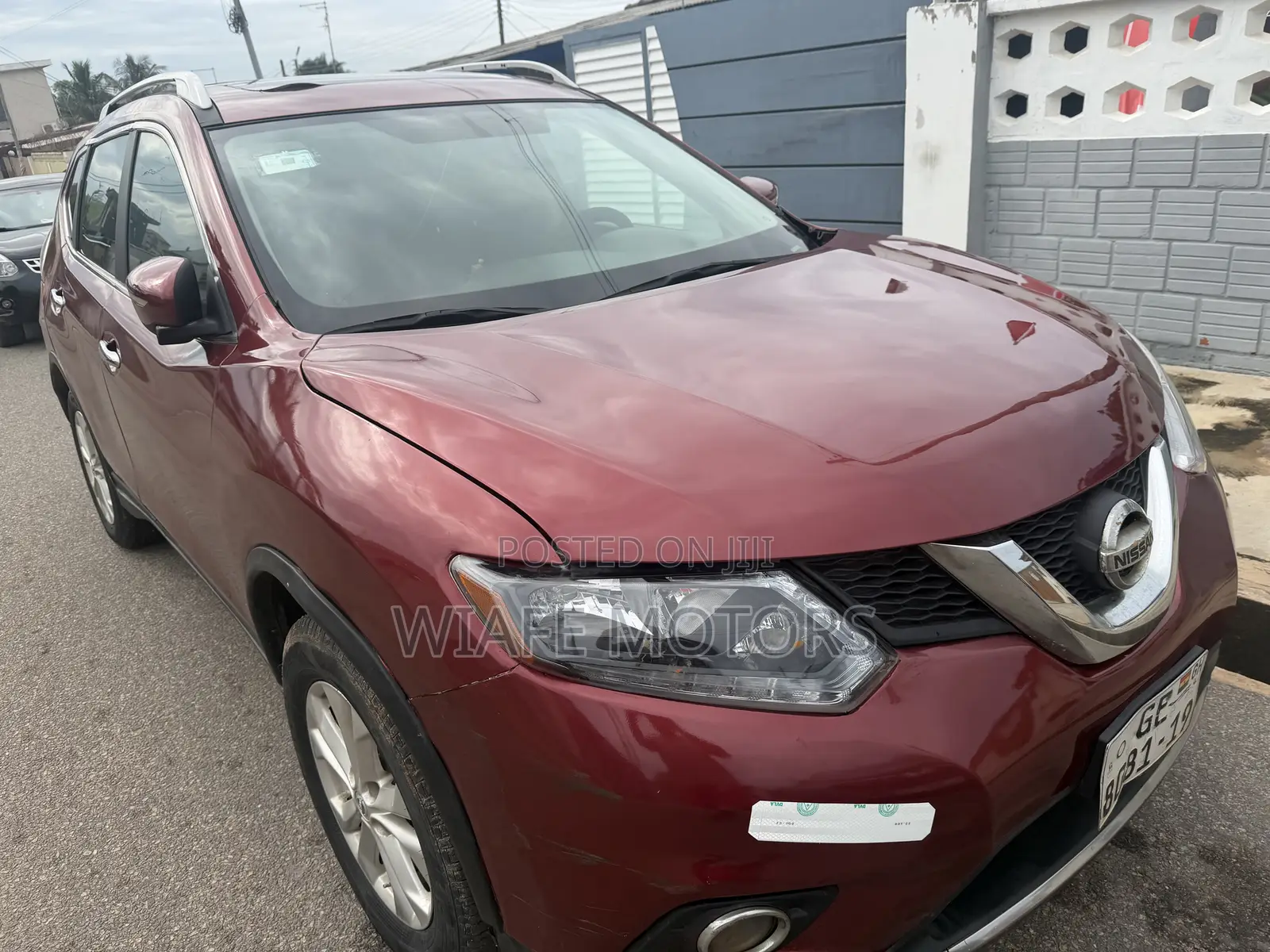 Nissan Rogue S 4dr SUV AWD (2.5L 4cyl CVT) 2015 Red