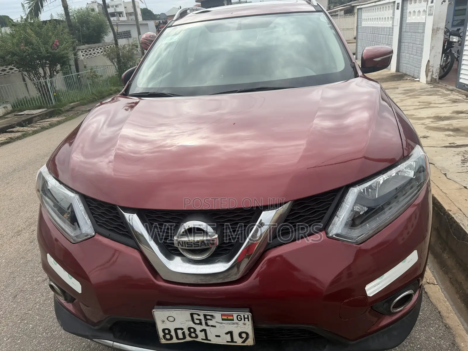 Nissan Rogue S 4dr SUV AWD (2.5L 4cyl CVT) 2015 Red