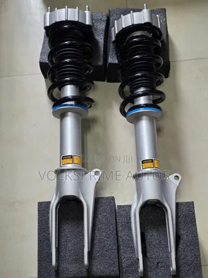 Pair Front Shock Struts Spring for Porsche Panamera 970 2010-2016.