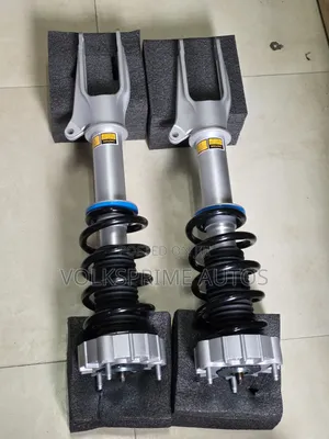 Pair Front Shock Struts Spring for Porsche Panamera 970 2010-2016.
