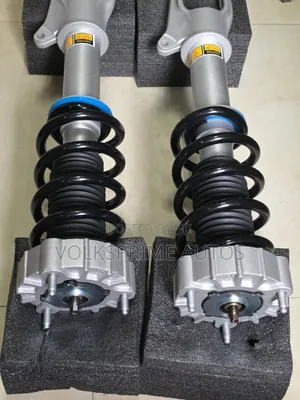 Pair Front Shock Struts Spring for Porsche Panamera 970 2010-2016.