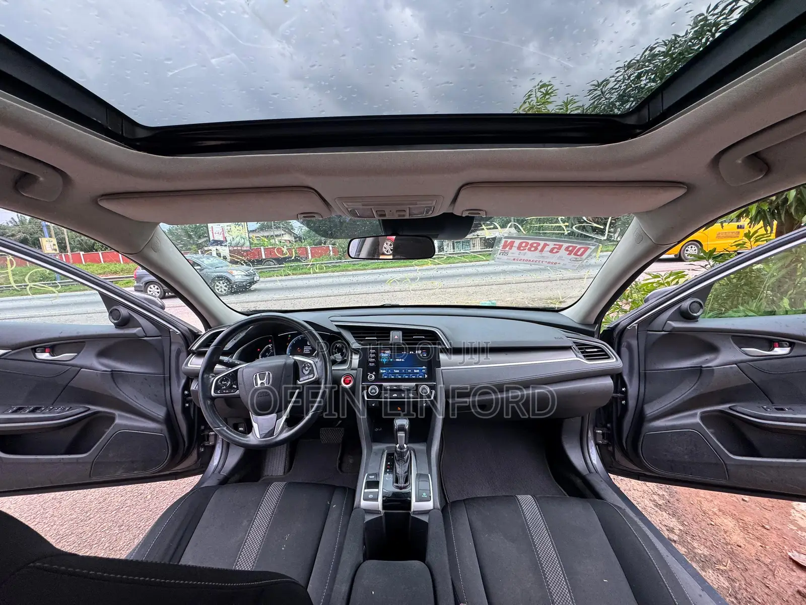 Honda Civic LX Sedan 2019 Gray