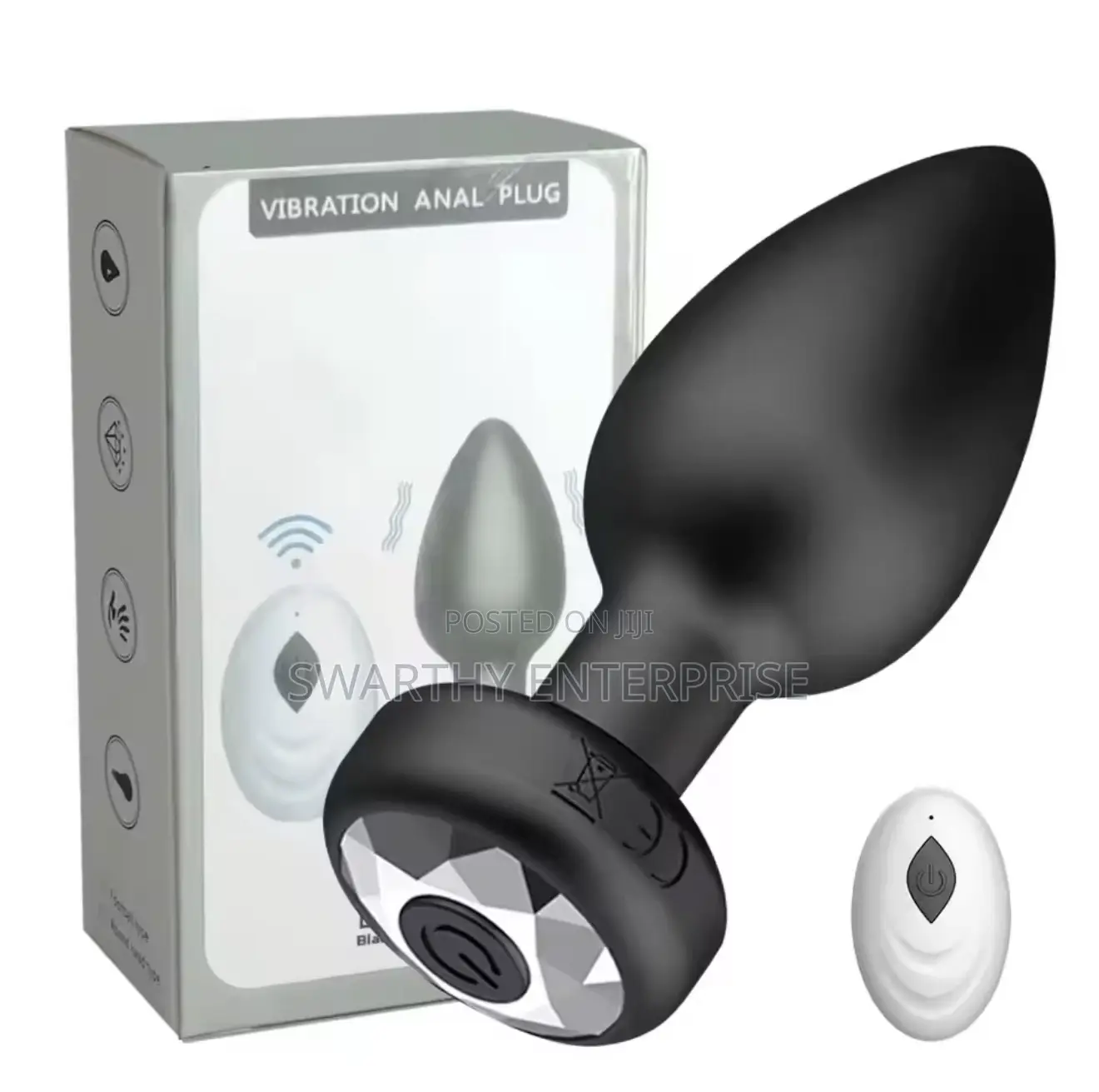 Vibrating Remote Control Anal Plug