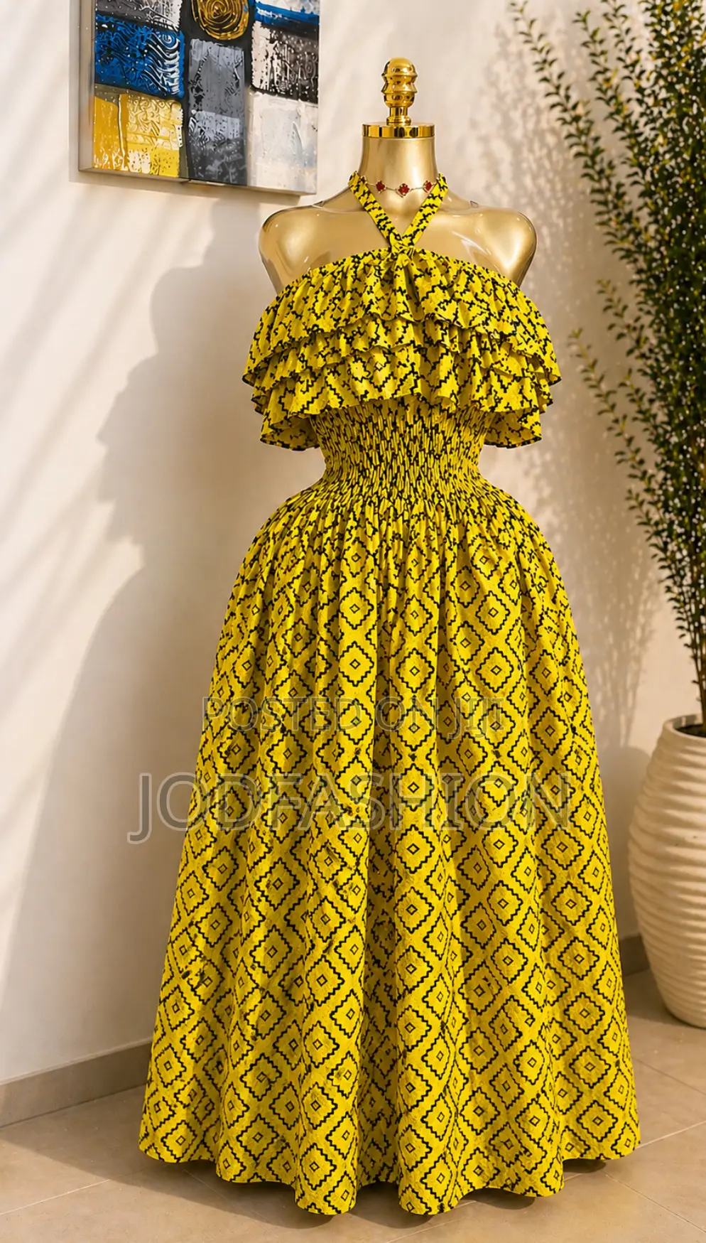 Ankara Print Dresses and Pants