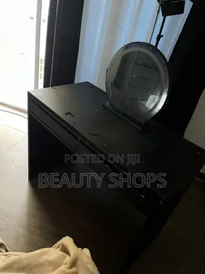 Makeup Table and Mirror