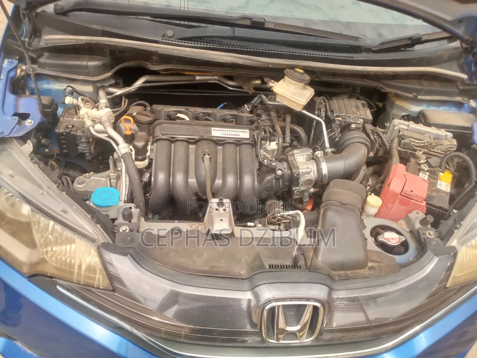 Honda Fit 2014 Blue