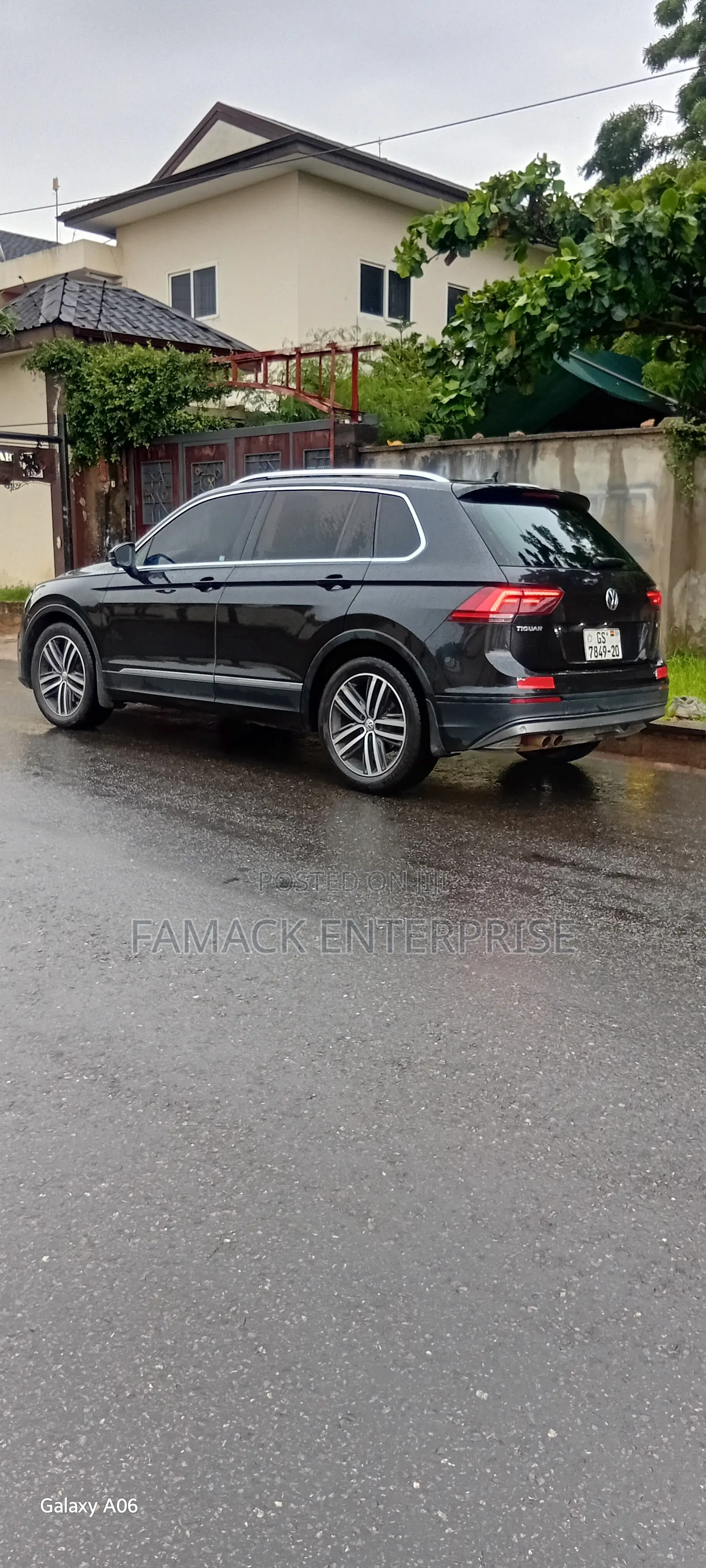 Volkswagen Tiguan 2.0T SEL AWD 4MOTION 2020 Black