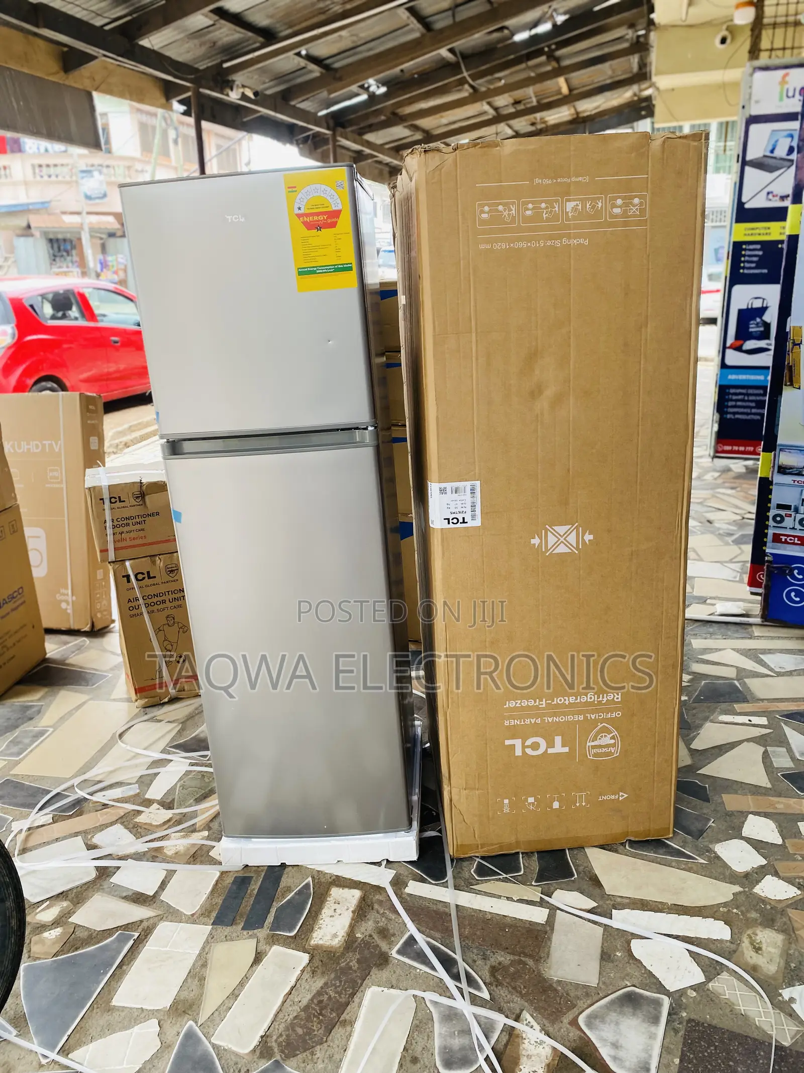 TCL Fridge of 165 Liters Total Capacity