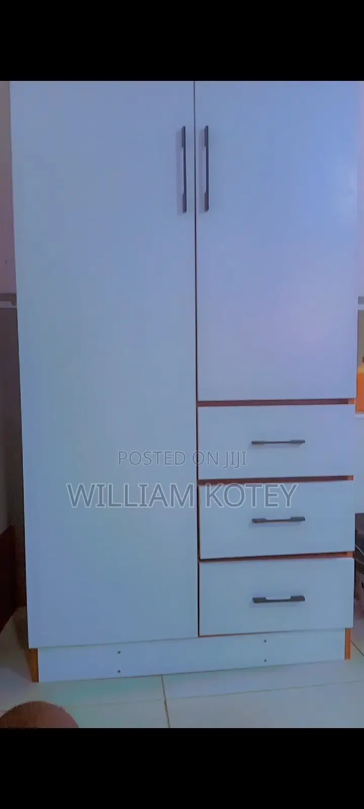 Fully Built Laminated Wardrobe 2 In 1