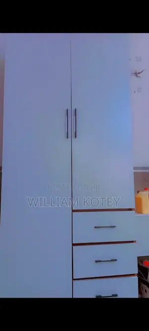 Fully Built Laminated Wardrobe 2 In 1