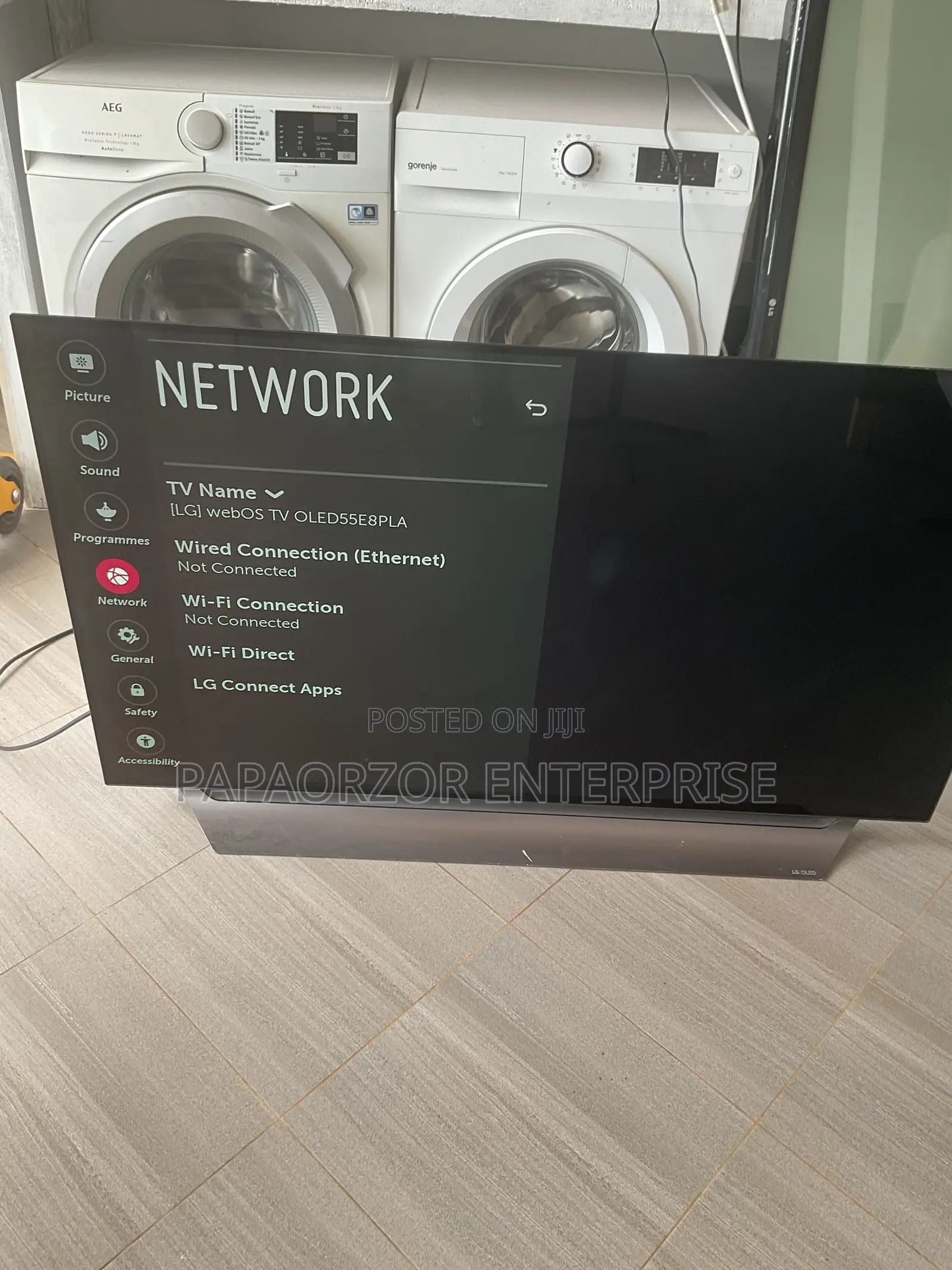 55" Lg Oled Tv - E8
