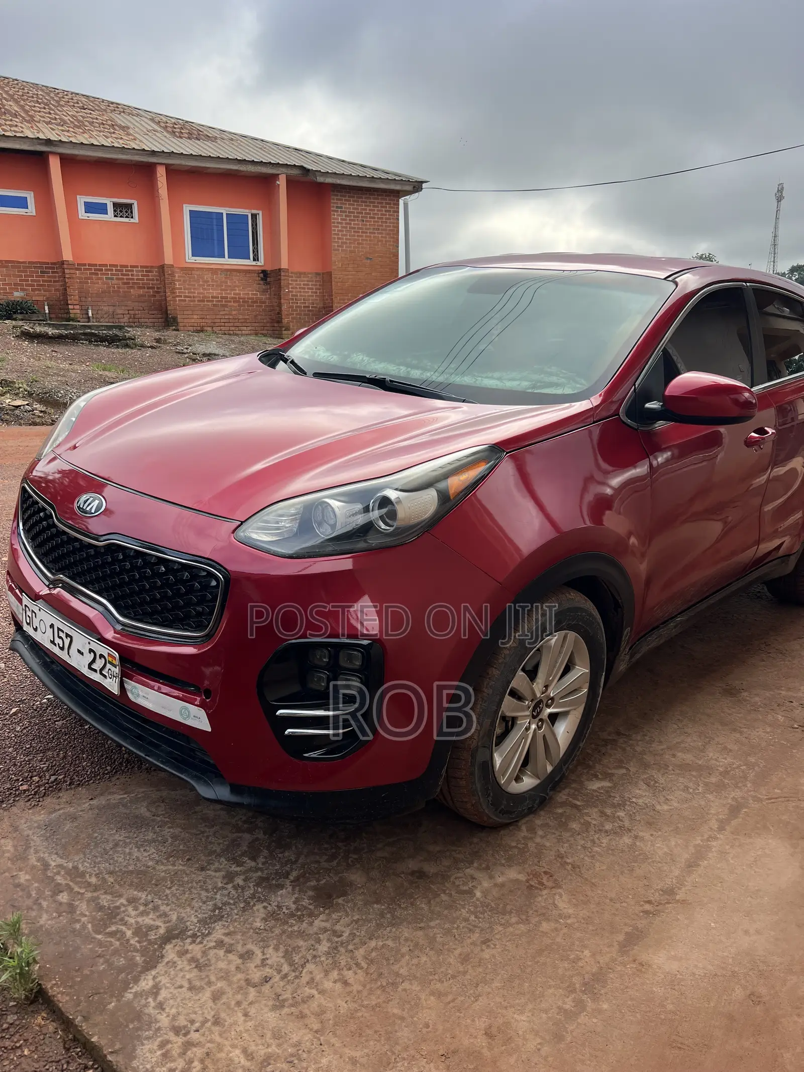 Kia Sportage EX FWD 2018 Red