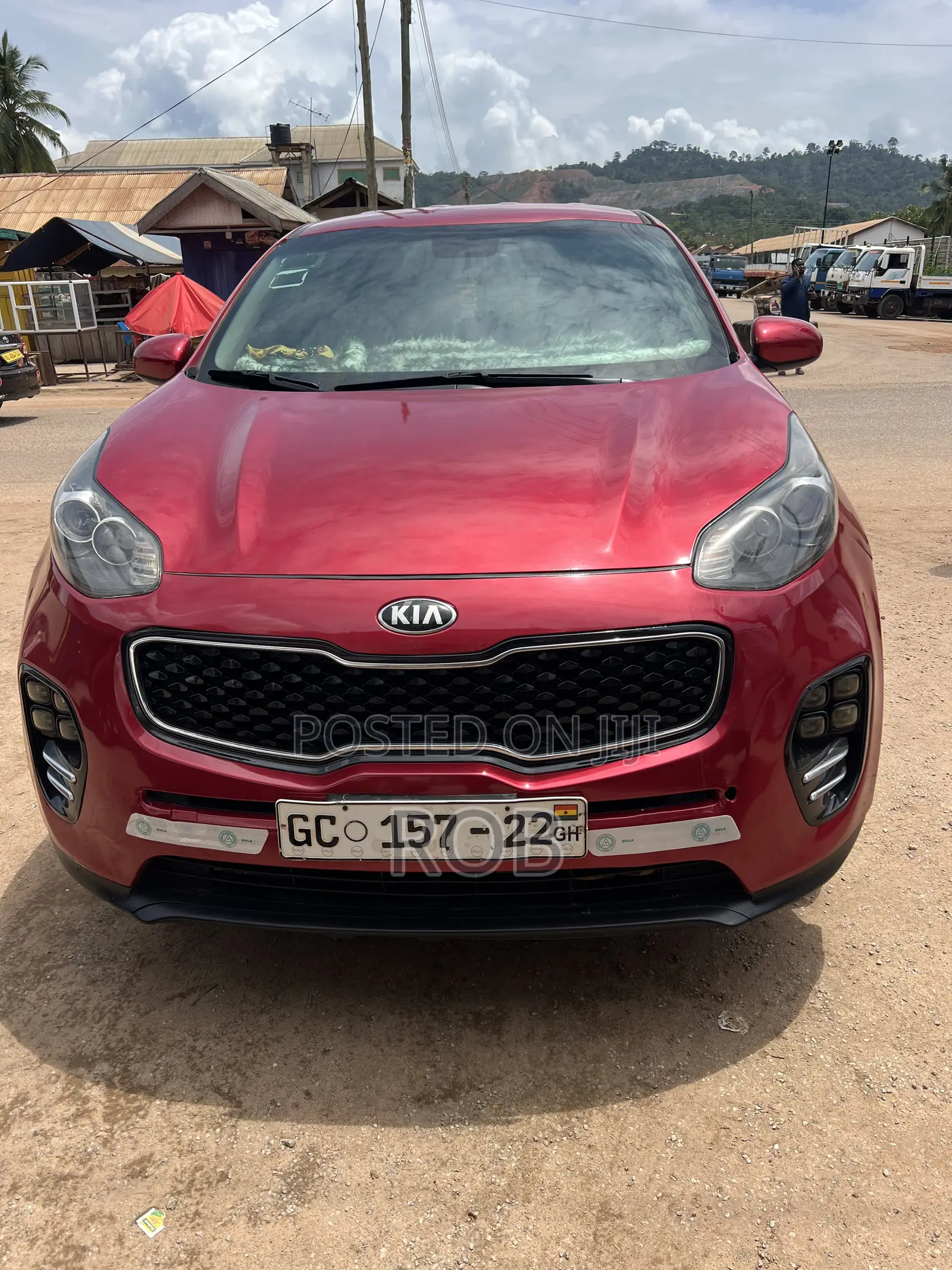 Kia Sportage EX FWD 2018 Red