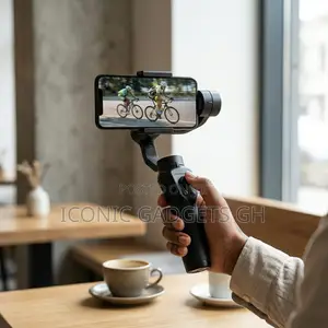 3-Axis Gimbal Stabilizer for Smartphones Action Cameras
