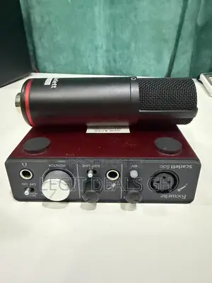 Focusrite Microphone and Sound Card Combo