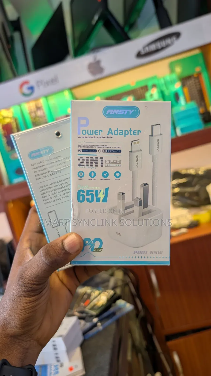 65w iPhone Charger With Data Cable