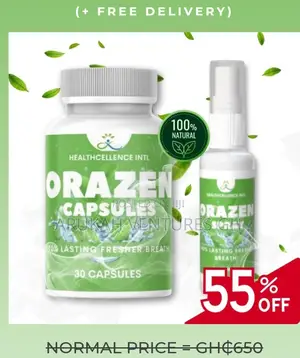 Mouth Odor Capsules and Spray