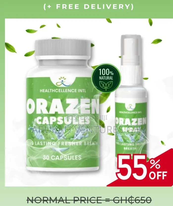 Mouth Odor Capsules and Spray