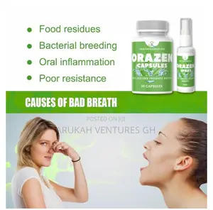 Mouth Odor Capsules and Spray