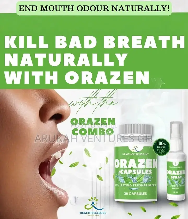 Mouth Odor Capsules and Spray