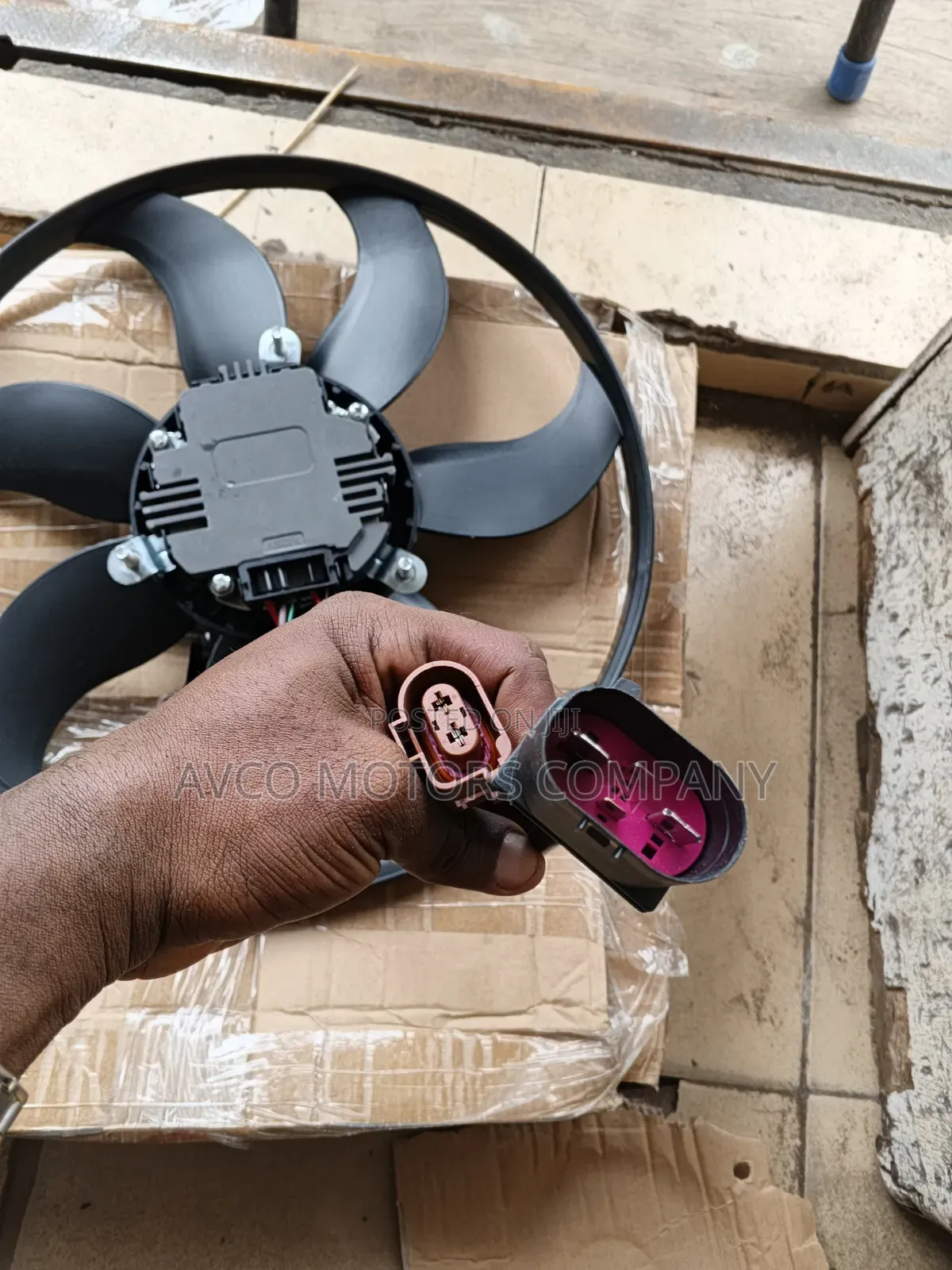 Passat Engine Fan and Ac Fan