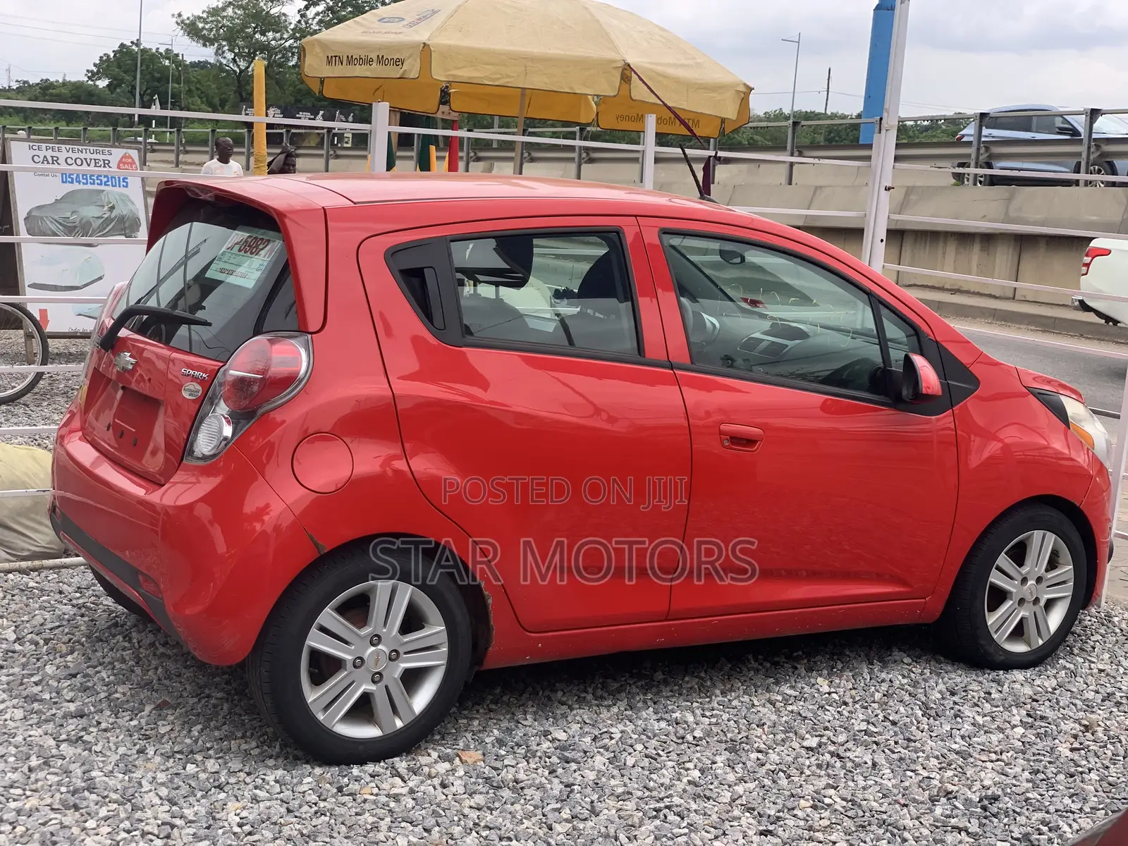 Chevrolet Spark 2016 Red