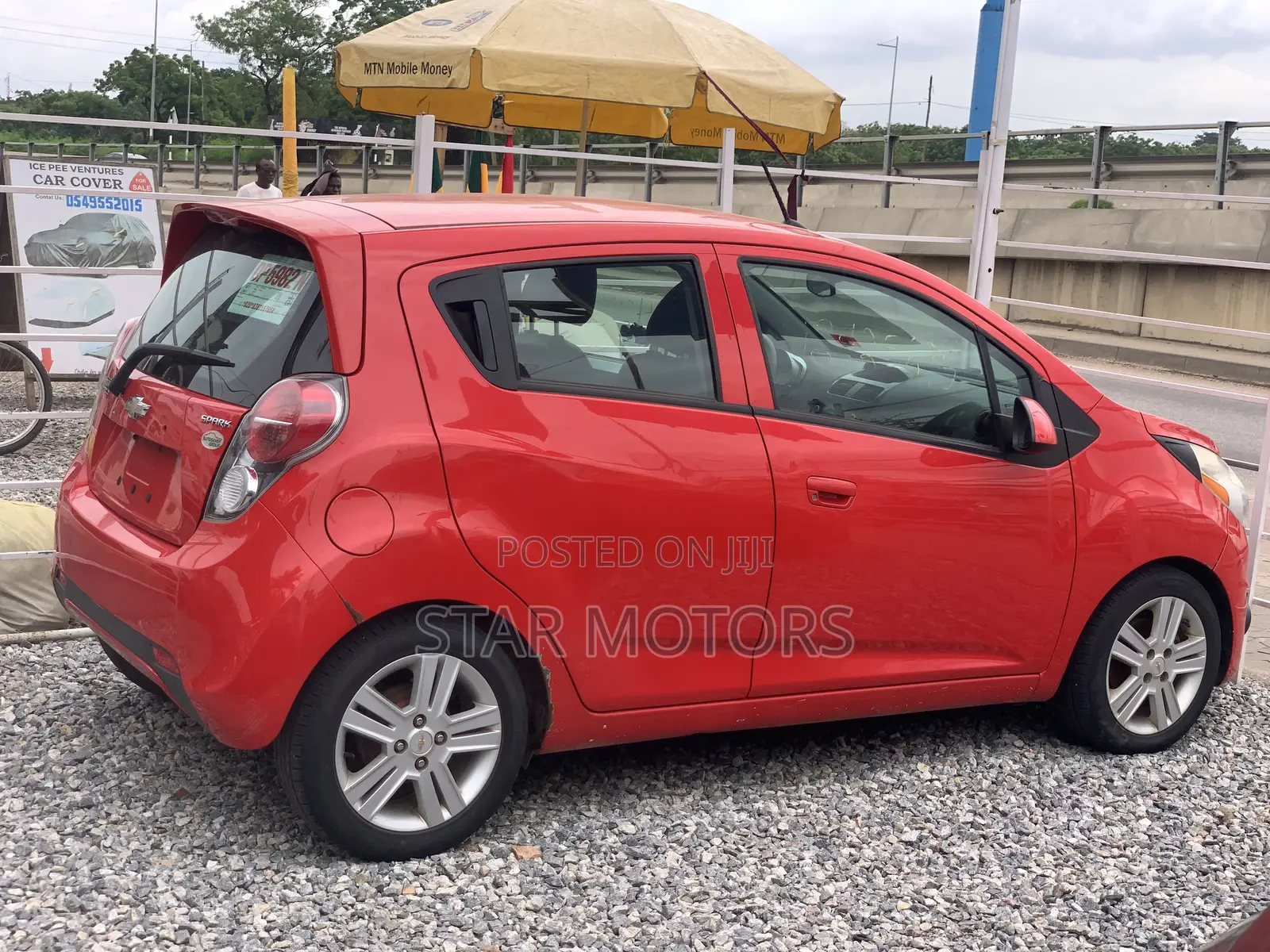Chevrolet Spark 2016 Red