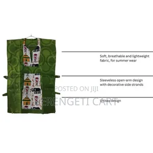 Qowa Clothing African Plaid Sleeveless Top
