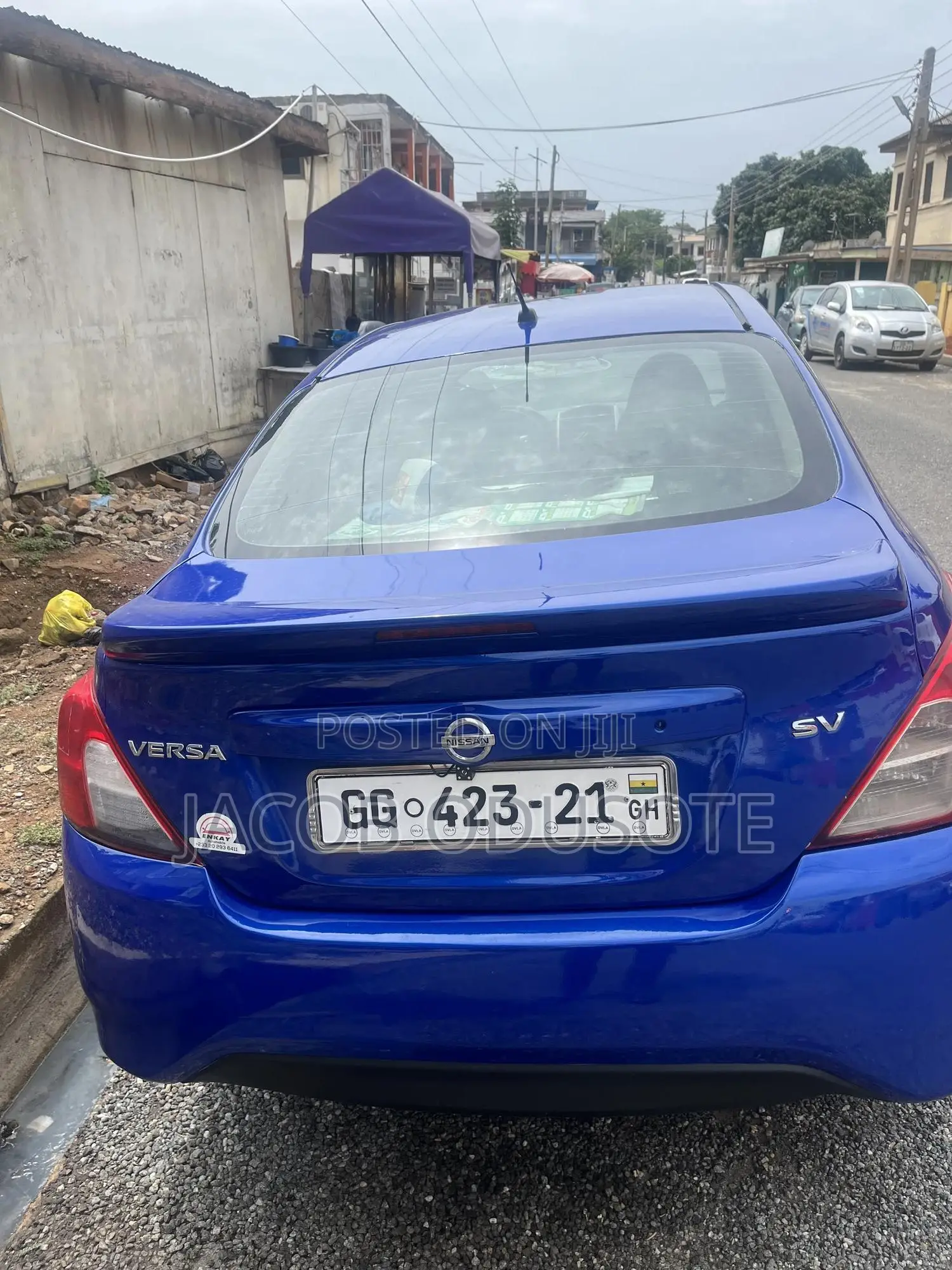 Nissan Versa 1.6 SV 2017 Blue