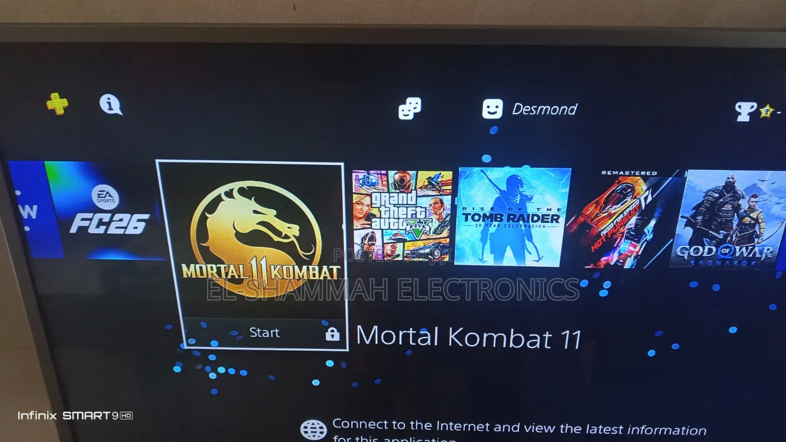 Jailbroken Ps4 Console 500gb With 6 Six Games