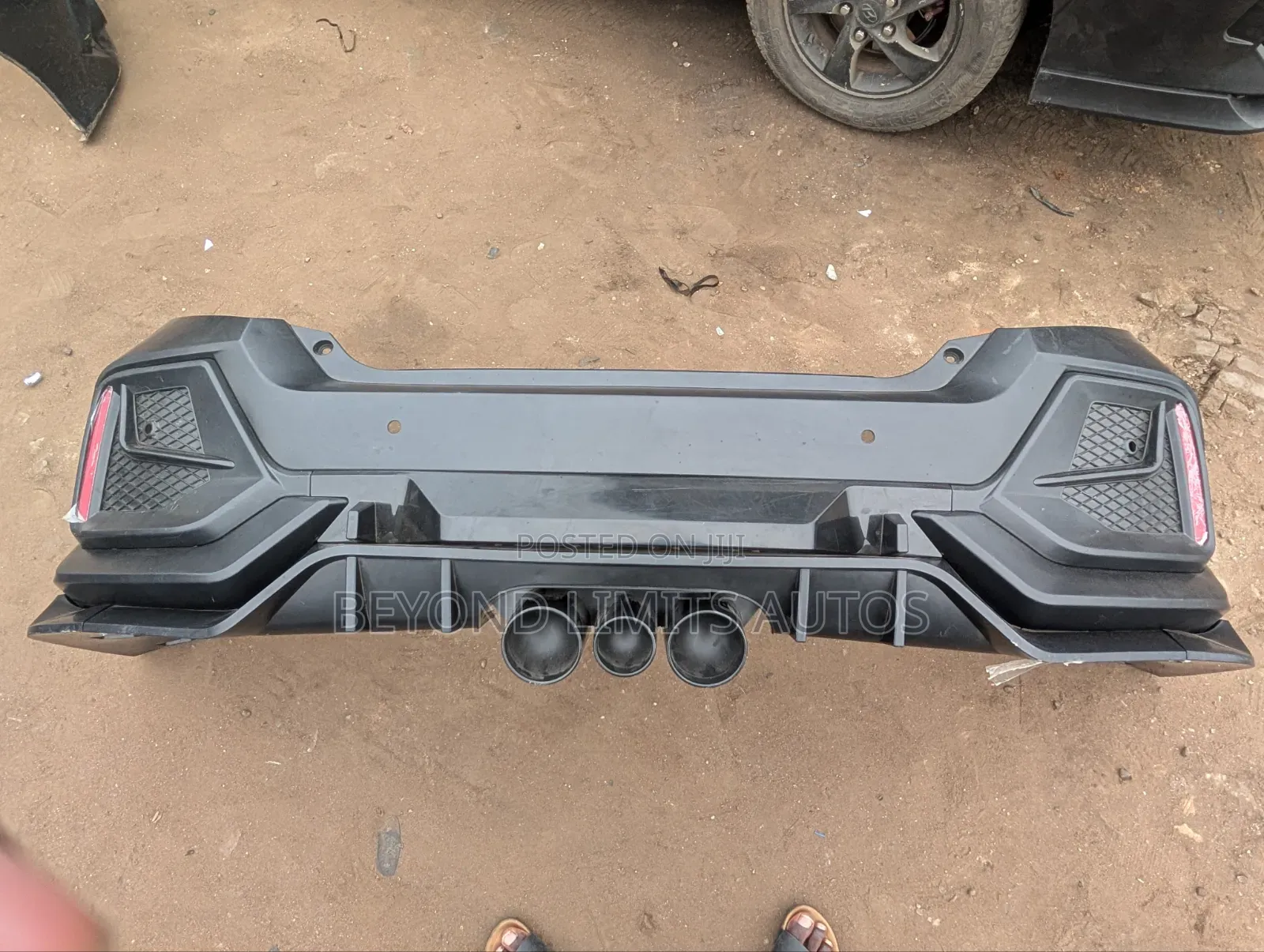 Honda Civic 2016 - 2022 Back Bumper Complete Spec / Sport Type